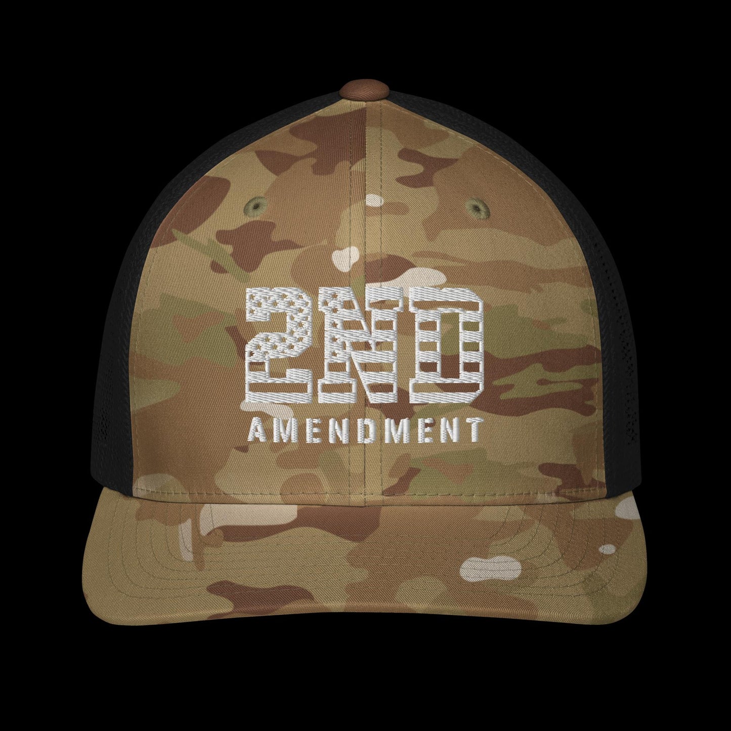 2nd Amendment - Closed-back trucker cap