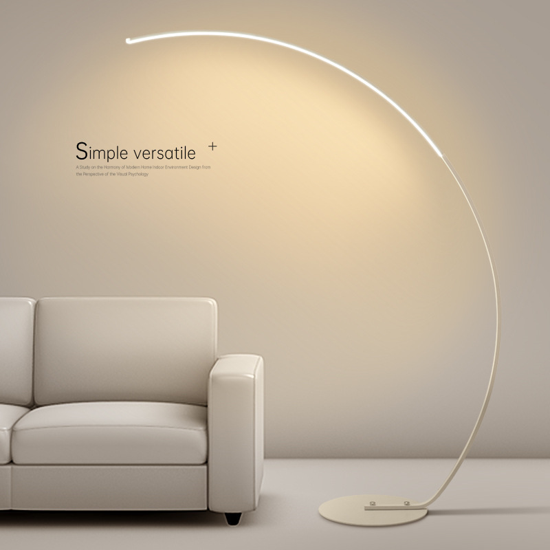 Minimalist Modern Floor Lamp - Black And White Optional - Image 5