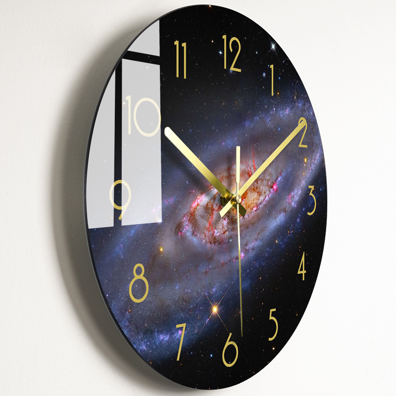 Lumina Glass: Solar-Quartz Silent Luxury Wall Clock - Image 8