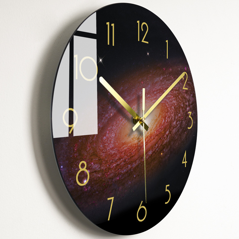 Lumina Glass: Solar-Quartz Silent Luxury Wall Clock - Image 6