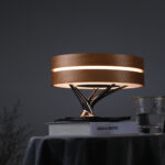 ntelligent Round Bluetooth Speaker & Bed Lamp – Maple