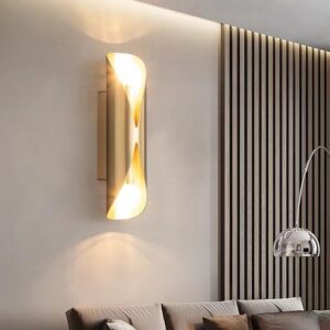 Modern Minimalist Solid Copper Wall Sconce