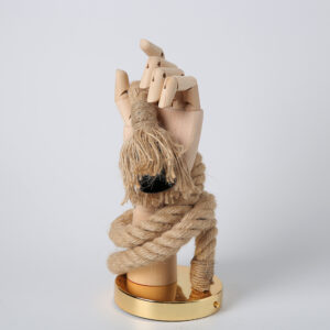 Vintage Mechanical Hand Wall Lamp - Rustic American Retro