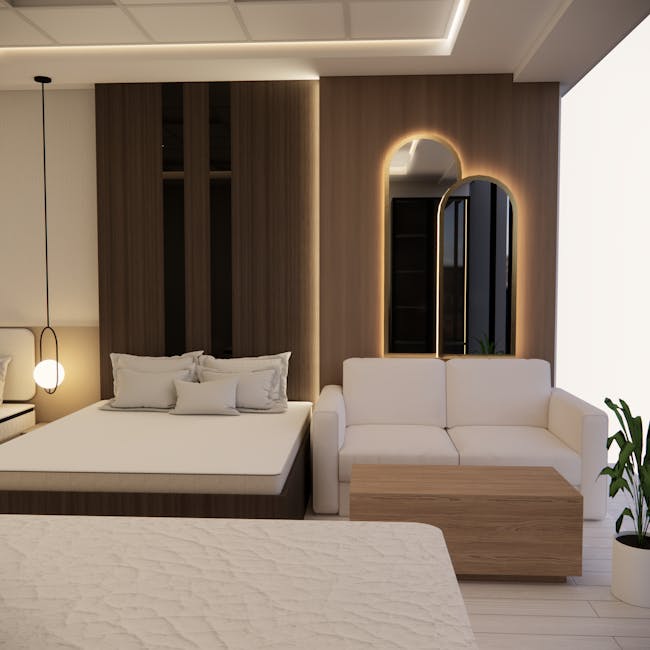 best price minimalist bedroom decor styled interior, Nox Decor