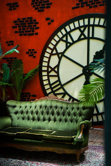 lounge clocks styled interior, Nox Decor