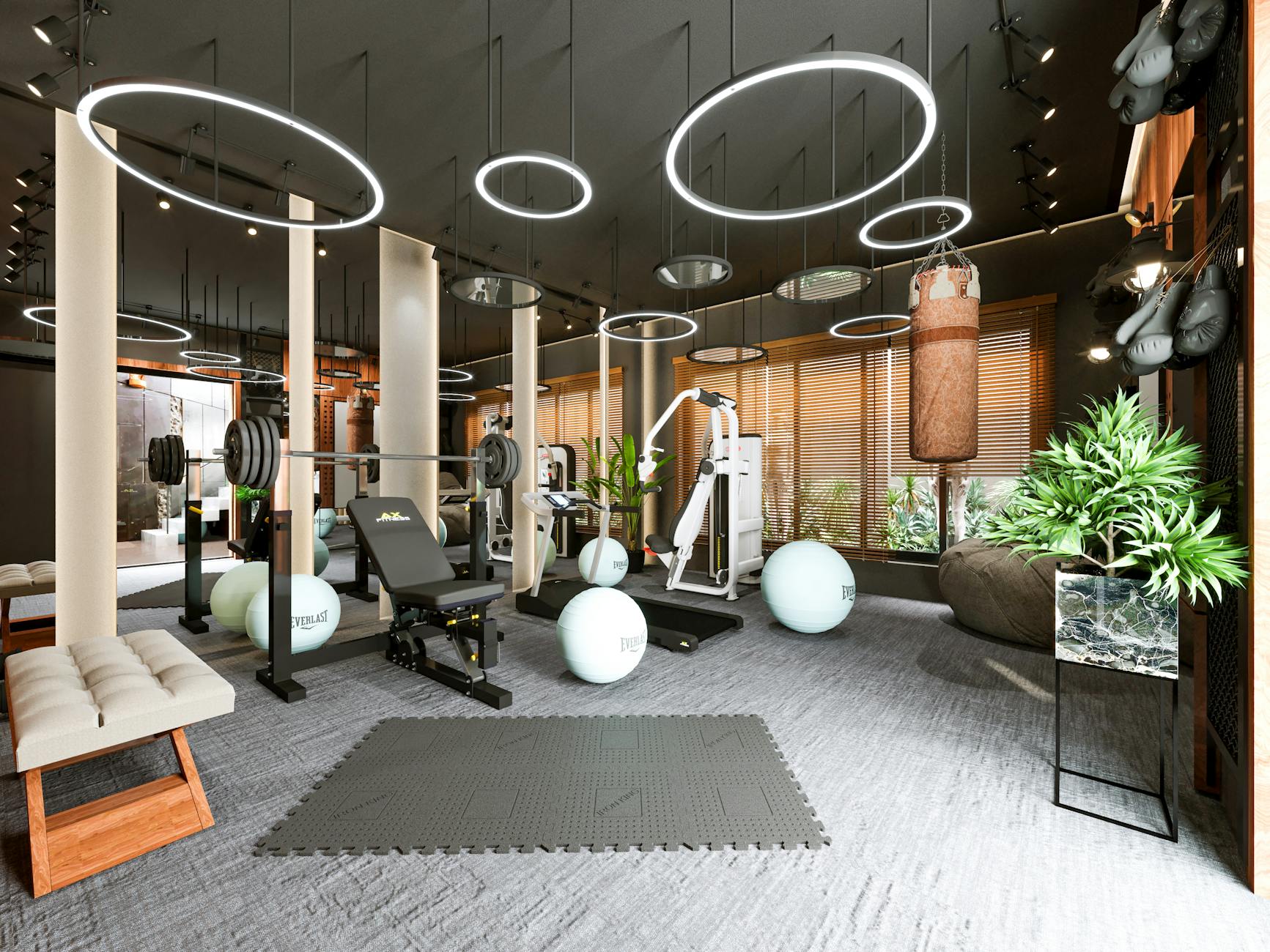 Discover Stylish Luxury Home Gym Decor Items - Explore Nox Decor Collection 27 luxury home gym decor items styled interior, Nox Decor